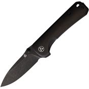 QSP  131P2 Hawk Linerlock Knife with Ebony Black Handles