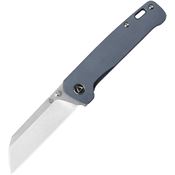 QSP  130R Penguin Linerlock Knife with Titanium Blue Handles