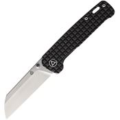 QSP  130NFRG Penguin Framelock Knife Black Titanium Handles