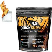 QuickSurvive QS12 Fire Starter 12 Pack