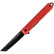 StatGear 119RED Pocket Samurai Linerlock Knife Red Handles