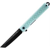 StatGear 119NAT Pocket Samurai Linerlock Knife Jade Handles