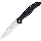 Steel Will F45M11 Intrigue Mini Linerlock Knife with Black Handles