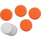 TEC Accessories EGD001ORG Embrite Glow Dots 4pk Orange