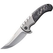 We 200121 Curvaceous Framelock Knife Carbon Fiber Handles