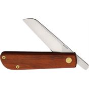 Wesn Goods 140 WESN140 Samla Friction Satin Folding Knife Brown Handles