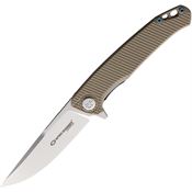 WithArmour 091DTG Flint Framelock Knife Tan G10 Handles