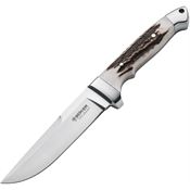 Boker 125638 Integral XL Fixed Blade Knife Stag Handles