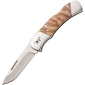 Browning 0478 Timber Knife Burl Wood Handles