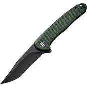 Civivi 200113 Mini Sandbar Linerlock Knife Green Handles