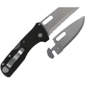 Cold Steel 40BAZ Click N Cut Lockback Knife Bkack