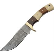 Damascus 1313BW Hunter Walnut/Bone