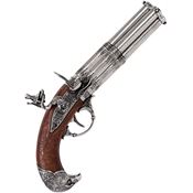 Denix 1307 French 4 Barrel Flintlock