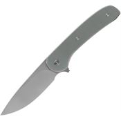 Ferrum Forge 009Y Gent 2.0 Linerlock Knife with Gray Handles