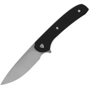 Ferrum Forge 009B Gent 2.0 Linerlock Knife with Black Handles