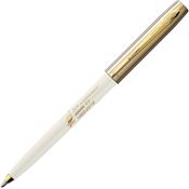 Fisher Space Pen 001419 Apollo 11 Cap-O-Matic Pen Wht