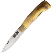 Jose Da Cruz R85001 Large Satin Folding Knife Rustic Handles