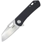 Kubey 332A Duroc Linerlock Knife Black Handles
