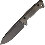 LionSTEEL TT6BCVG T6 Fixed Blade Black/Green