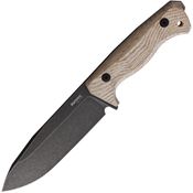 LionSTEEL TT6BCVN T6 Fixed Blade Black/Natural