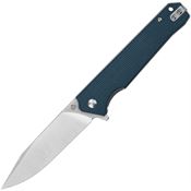 QSP 111H1 Mamba Linerlock Knife with Micarta Blue Handles