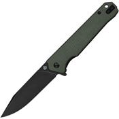 QSP 111I2 Mamba Linerlock Knife with Micarta Green Handles