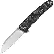 QSP 140A1 Otter Linerlock Knife with Al Foil Handles