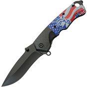 Rite Edge 300559LL Lady Liberty Assist Open Linerlock Knife