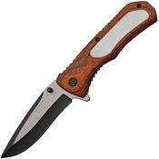 Rite Edge 300535 Engraveable Wood Linerlock Knife