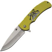 Rite Edge 300543FY Don't Tread Assist Open Linerlock Knife