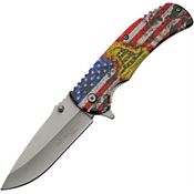 Rite Edge 300543US Don't Tread Assist Open Linerlock Knife