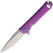 Rough Rider 2256 Night Out Linerlock Knife Purple Handles