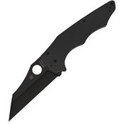 Spyderco 253GPBBK Yojumbo Compression Lock Black Knife Black Handles