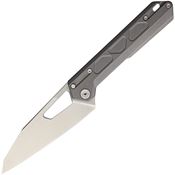 Stedemon DT03 NOC DT03 Folding Stonewash Knife Gray Handles