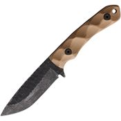 Stroup GP2TG10S GP2 Fixed Blade Tan