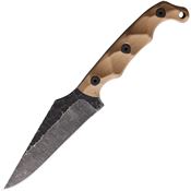 Stroup TU2TG10S TU2 Fixed Blade Tan