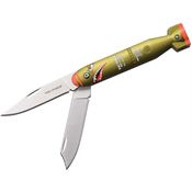 Tac Force 1039DBGN Assist Open Linerlock Knife with Green Handles