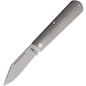 Terrain 365 101101 Caiman Ti Satin Folding Knife Titanium Handles