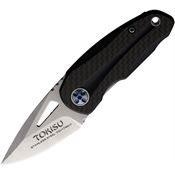 Tokisu 18684 Linerlock Knife with Carbon Fiber Handles