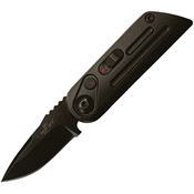 Bear & Son 1400AIBKB Auto Bold Action XIV Black Knife Black Handless