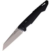 Bear & Son 1500AIBKP Auto Bold Action XV Bead Blast Knife Black Handless