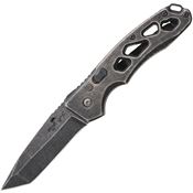 Bear & Son AC1200TISW Auto Bold Action XII Black Knife Black Handless