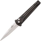 Bear & Son AC300AIBKS BCAC300AIBKS Auto Bold Action III Bead Blast Knife Black Handless