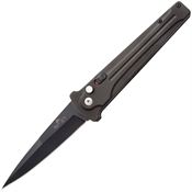 Bear & Son AC350AIBKB BCAC350AIBKB Auto Bold Action III Black Knife Black Handless