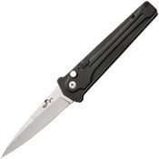 Bear & Son AC350AIBKS BCAC350AIBKS Auto Bold Action III Bead Blast Knife Black Handless