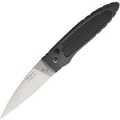 Bear & Son AC800S Auto Incognito Recess Lock Satin Knife Gray Handless