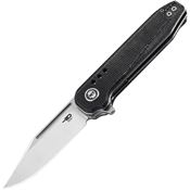 Bestech G41D Syntax Linerlock Knife Black Micarta Handles