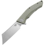 Bestech G42B Cubis Linerlock Knife Beige Handles