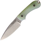 Bradford 3FE117 Guardian 3 Ghost Stonewash Fixed Blade Knife Jade Handles