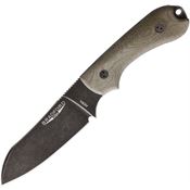 Bradford 3SF102NA Guardian 3 Nimbus 3D Sheepsfoot Fixed Blade Knife OD Green Handles